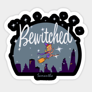 Bewitched To The Moon Sticker